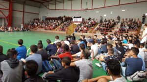 Palestra Fossano CFP con Onorevole